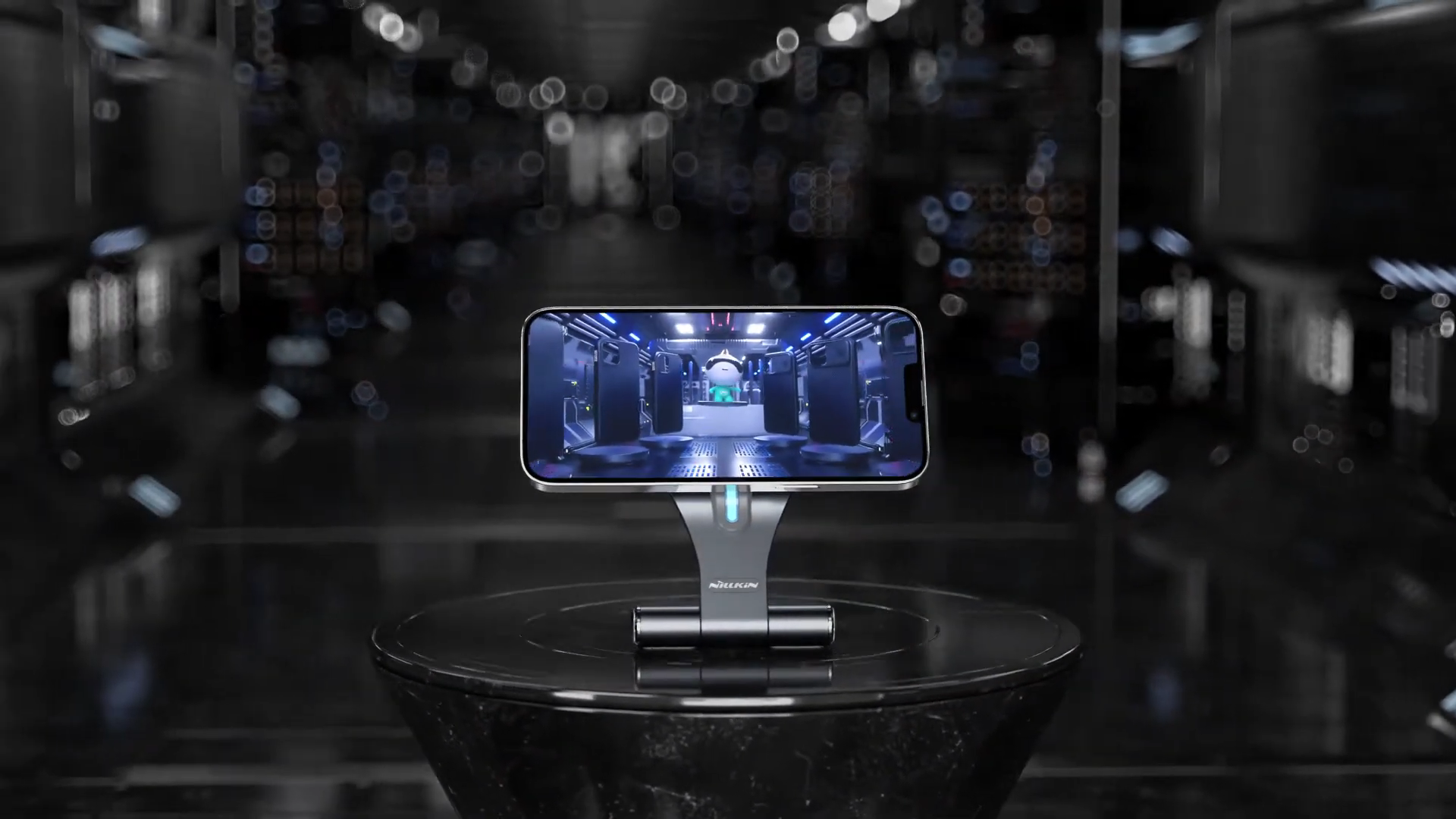 [SG] Nillkin NKT11 MagStand Wireless Charging MagSafe Phone Stand (Silver)