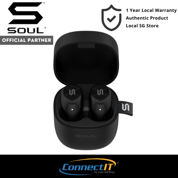 SOUL S-TRACK 24 Hours Total Playtime IPX4 Water Resistant USB-C Charging(1 Year Local Warranty)