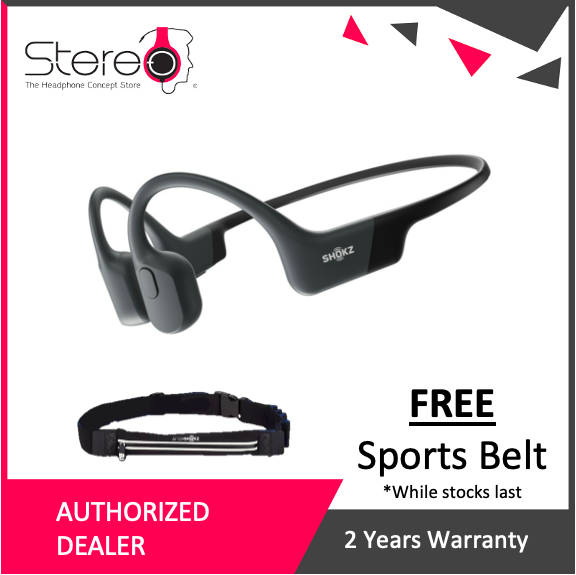 Shokz Openrun - Wireless Bluetooth Bone Conduction Headphones / Earpiece