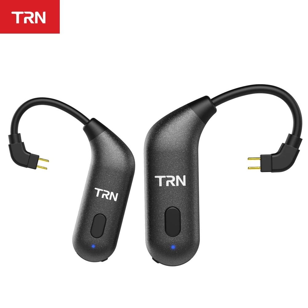 TRN BT20S Bluetooth 5.0 APTX Ear-hook 2PinMMCX Earphones Cable Bluetooth Adapter Suitable For Most 2PIN And MMCX PIN Headsets For TRN MT1 TA1 V90 BA5 V80 ST1 ZST ES4 ZSN Pro ZSX C12