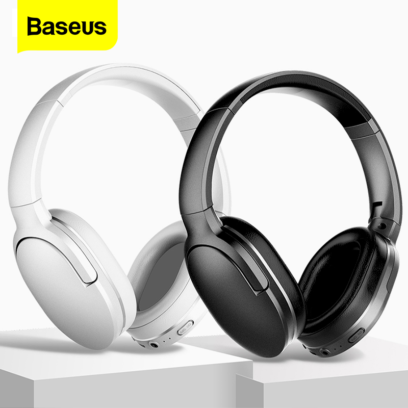 Baseus D02 Pro Wireless Headphones Sport Over-ear Bluetooth Earphones HD Stereo Headset Portable Bluetooth 5.0 Headphone For iPhone Xiaomi Earbuds